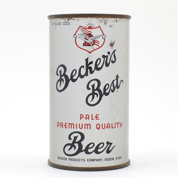 Beckers Beer Instructional Flat Top 94AD CODE UNLISTED IN USBCOI