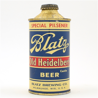 Blatz Beer Cone Top 153-153-15