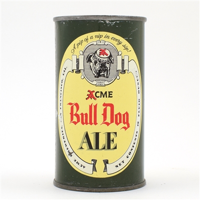 Bull Dog Ale Flat Top SAN FRANCISCO 45-20