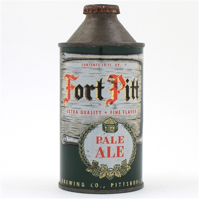 Fort Pitt Ale Cone Top NON-IRTP 163-8