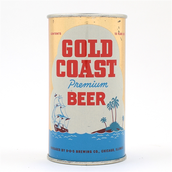 Gold Coast Beer Flat Top PALE GOLD 9-0-5 L71-33