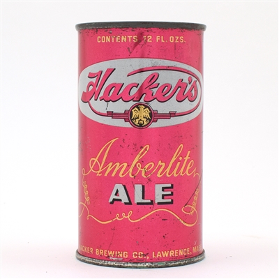 Hackers Ale Flat Top RARE CLEAN 78-34