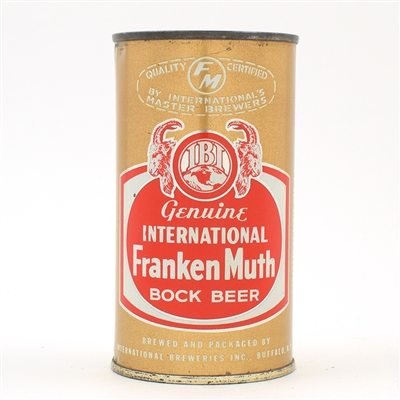 International Frankenmuth Bock Flat Top TOUGH CLEAN 85-24