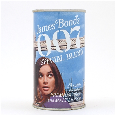 James Bond 007 Malt Liquor Pull Tab Tower Bridge 82-31