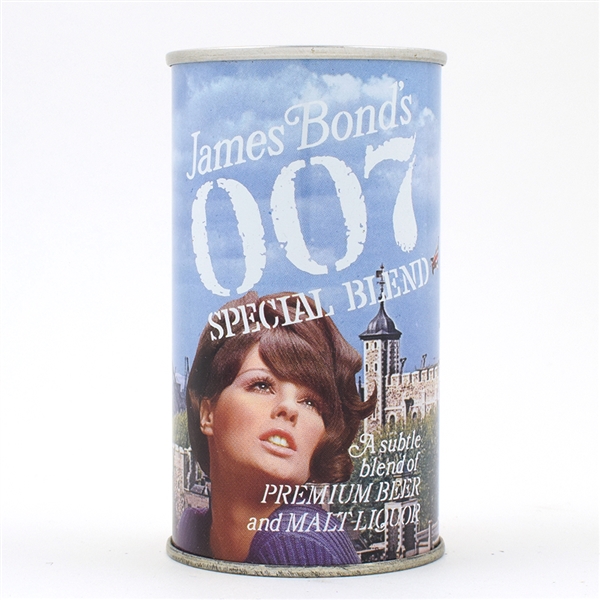 James Bond 007 Malt Liquor Pull Tab Tower of London 82-28