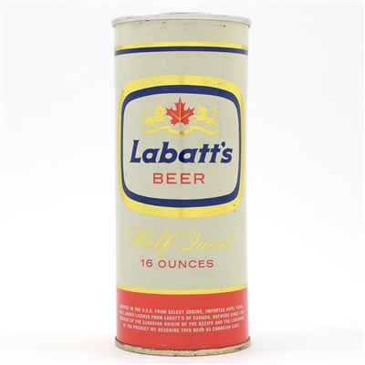 Labatts Beer 16 Ounce Zip Top 154-23
