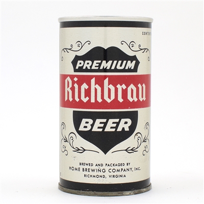 Richbrau Beer Zip Top SILVER TOUGH 116-5
