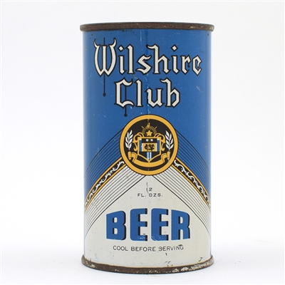 Wilshire Club Beer Instructional Flat Top 146-11 USBCOI 884