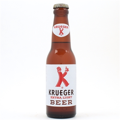 Krueger Beer 7 Ounce 2-sided 2-color ACL Bottle
