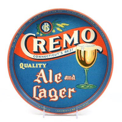 Cremo Ale-Beer 1930s Serving Tray SCARCE CLEAN