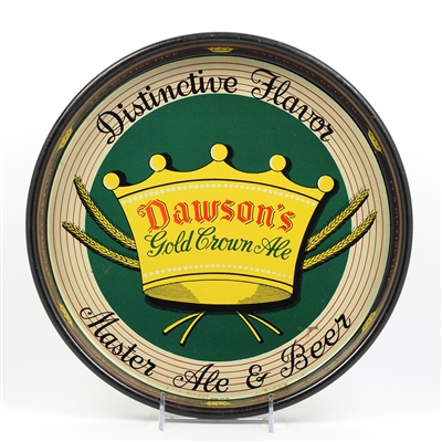 Dawsons Gold Crown Ale 1940s Serving Tray