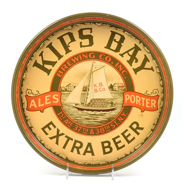 Kips Bay Beer 1930s Serving Tray