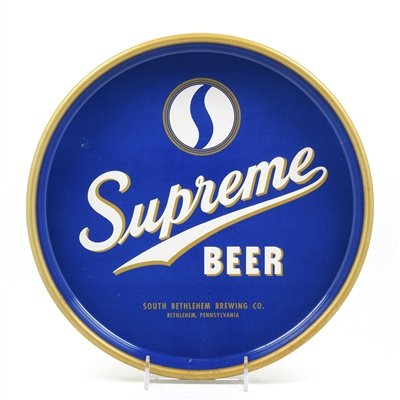 Supreme Beer 1940s Serving Tray