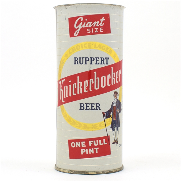Ruppert Knickerbocker Beer 16 Ounce Flat Top 231-14