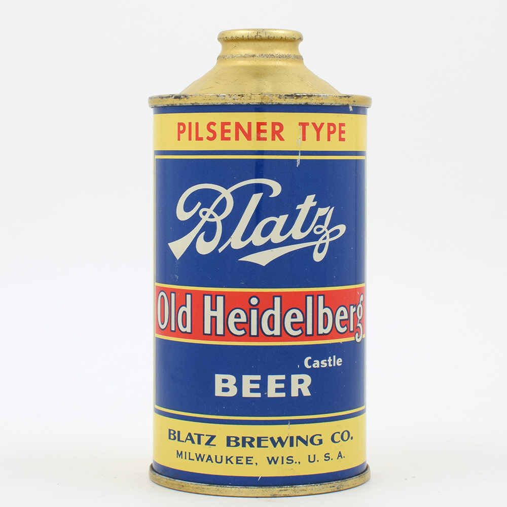 Lot Detail - Blatz Beer Cone Top SHARP 153-22