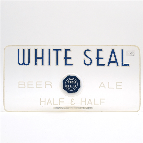 Tru Blu White Seal 1940s Illuminated Sign