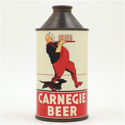 Carnegie Beer Cone Top RARE HIGH PROFILE 156-32