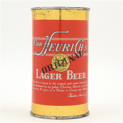 Chr Heurich Beer Flat Top 81-37