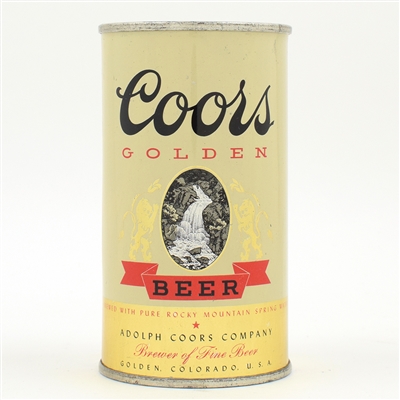 Coors Beer Flat Top 51-19