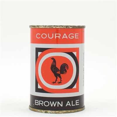 Courage Brown Ale 10 Ounce English Flat Top