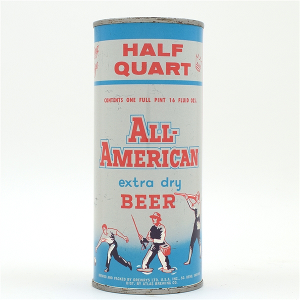 All-American Beer 16 Ounce Flat Top DREWRYS 224-7