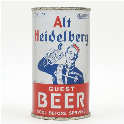 Alt Heidelberg Beer Instructional Flat Top 30-14 USBCOI 25