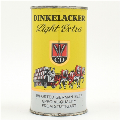 Dinkelacker Light Extra Export Beer German Flat Top