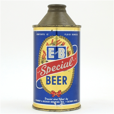 E and B Special Beer Cone Top 160-15