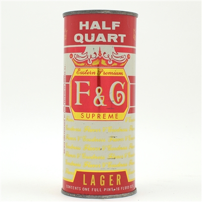 F and G Beer 16 Ounce Flat Top 229-5