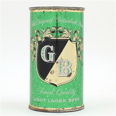 GB Griesedieck Bros Color Set Flat Top MED GREEN 77-3