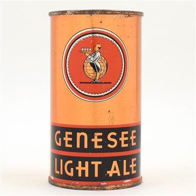 Genesee Light Ale Instructional Flat Top RARE THIS CLEAN 68-16 USBCOI 329