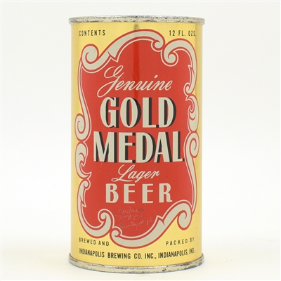 Gold Medal Beer Instructional Flat Top ULTRA RARE BEST ACTUAL 72-14 USBCOI 352