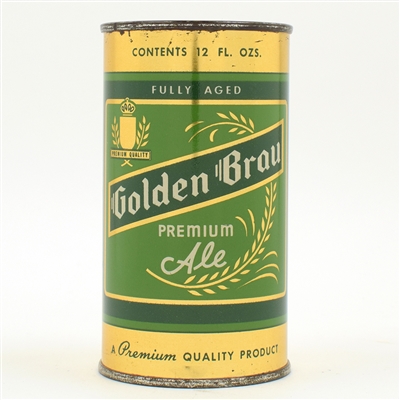 Golden Brau Ale Flat Top NO GB IN SHIELD 72-20