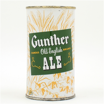 Gunther Ale Flat Top SUPERB 78-17