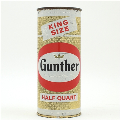 Gunther Beer 16 Ounce Flat Top 230-9