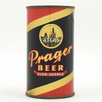 Atlas Prager Beer Instructional Flat Top 1940 DATE CODE 32-19 USBCOI 53