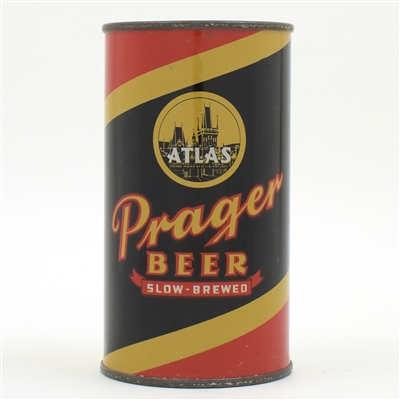 Atlas Prager Beer Instructional Flat Top ENAMEL DARK GOLD SCARCE USBCOI 55