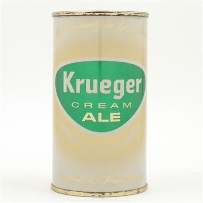 Krueger Ale Flat Top CRANSTON ENAMEL SCARCE 89-39