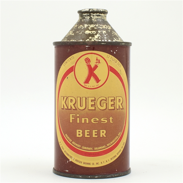 Krueger Beer Cone Top DELAWARE 172-6