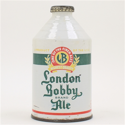 London Bobby Ale Crowntainer NICE 196-32
