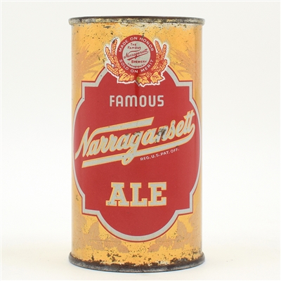 Narragansett Ale Flat Top AMERICAN 101-19