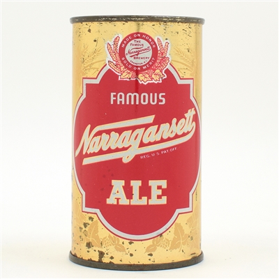 Narragansett Ale Flat Top CONTINENTAL 101-19