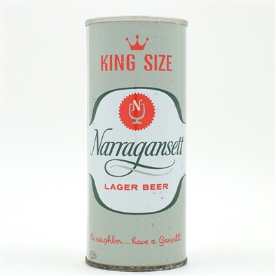 Narragansett Beer 16 Ounce Zip Top 157-13