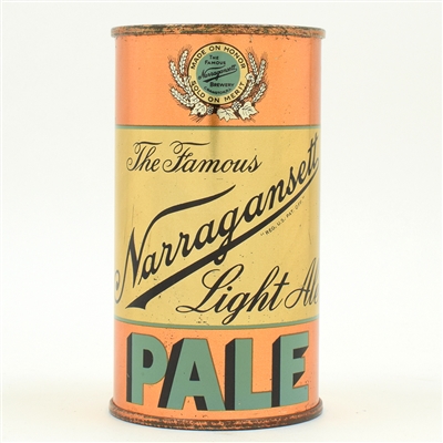 Narragansett Pale Ale Flat Top NON-OI UNLISTED