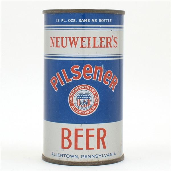 Neuweilers Beer Instructional Flat Top NICE 102-37 USBCOI 568