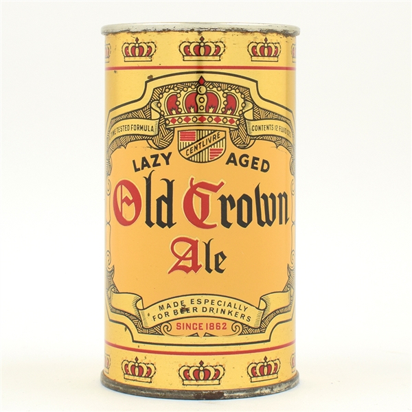 Old Crown Ale Instructional Flat Top NON-IRTP 104-39 USBCOI 588