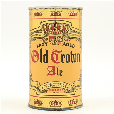 Old Crown Ale Instructional Flat Top NON-IRTP 104-29 USBCOI 588