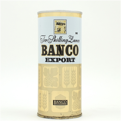 Banco Export Beer Swedish 16 Ounce Pull Tab