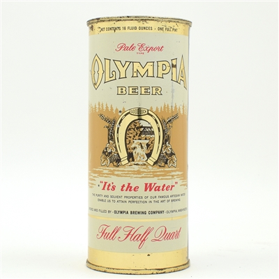 Olympia Beer 16 Ounce Flat Top 233-16