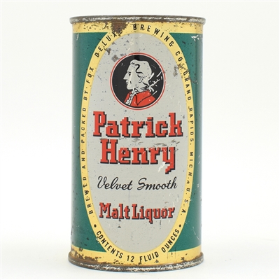 Patrick Henry Malt Liquor Flat Top 112-22